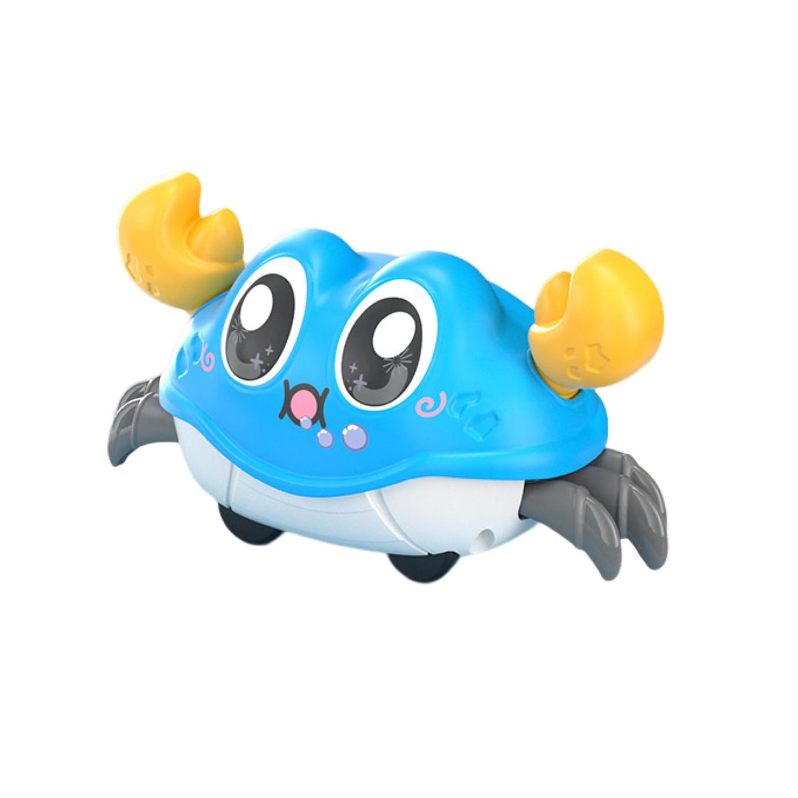SunHLX Crawling Crab Toy Cute Cartoon Animal Battery Free Funny Walking  Interactive Toys Simulation Double Pull Back Cartoon Crab Toy Children Toy  Gift 