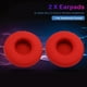 thumbnail image 3 of Almohadillas de repuesto Kuymtek para auriculares inalámbricos Beats Solo 2/3 Rojo 2 piezas, 3 of 8