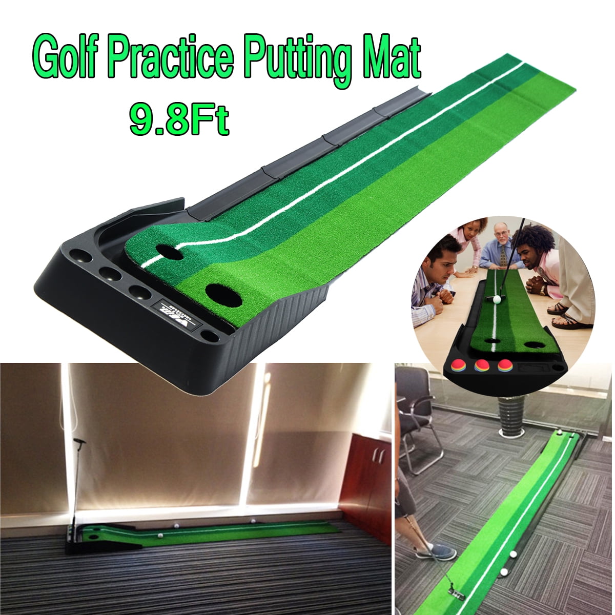 9.8ft Golf Putting Practice Blanket Mat Indoor Outdoor Training Aid Golfing Game Walmart Canada