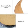 thumbnail image 3 of Turntable 12 Inch Turntable Cork Mat Record Player Pad for  Record Players Phonographs Anti-Static Reduces Noise Shock-absorber Pad, 3 of 7