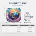 thumbnail image 3 of Sikiie Colorful Whimsical Earth Print Foldable Car Windshield Sun Visor, Car Window Sunshade Suitable for Sedan, SUV and Truck Car Accessories-Large, 3 of 6