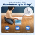 thumbnail image 5 of PetSafe ScoopFree Crystal Plus Self-Cleaning Cat Litter Box, Hands-Free Cleanup, 5 of 11