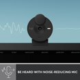 thumbnail image 3 of Logitech Brio 300 Full HD 1080p Webcam with Mono Noise Reduction Mic, Graphite, 3 of 5