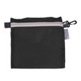 thumbnail image 1 of Bolso pequeño multiusos para guardar objetos pequeños, bolso de mano de nailon, pequeño para accesorios, estuche para lápices, para teléfono móvil, negro, 1 of 8