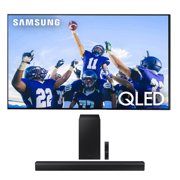 Samsung QN65Q80CAFXZA 65" 4K QLED Direct Full Array with Dolby Smart TV with a Samsung HW-B450 2.1ch Soundbar and Subwoofer with Dolby Audio (2023)