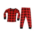 thumbnail image 3 of #FollowMe Matching Christmas Pajamas for Family & Couples  Festive Holiday Sleepwear (Buffalo Plaid, Kids 14-16 Years), 3 of 3