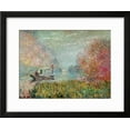 thumbnail image 2 of The Boat Studio on the Seine, 1875, Scenic Framed Art Print Wall Art by Claude Monet Sold by Art.Com, 2 of 5