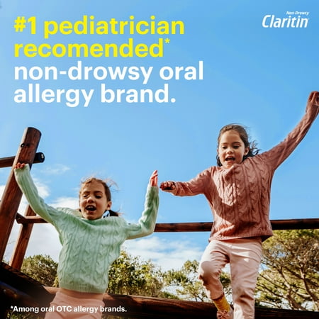 Claritin Juniors RediTabs, 24 Hour Non-Drowsy Allergy Medicine, Loratadine 10 mg, 10 Ct