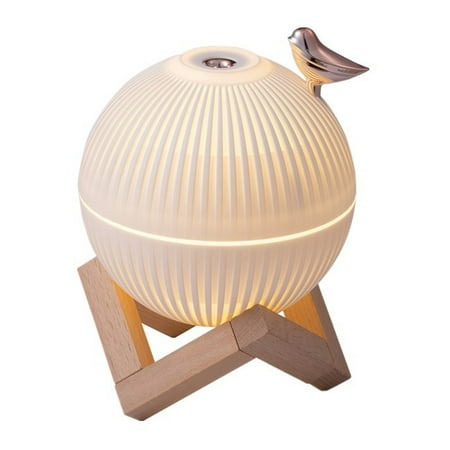 

Portable Round Cute Night Light Essential Oil Diffuser Air Humidifier Stress Relief