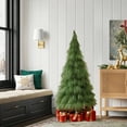 thumbnail image 5 of LuxenHome 5Ft Holiday Artificial Pampas Grass Tree in Green, 5 of 9