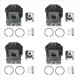 thumbnail image 1 of 4X Kit de PistóN de Cilindro 36MM para TL33 1E36F-2GN B33B 33CC Cortadora de Cepillo de Motor., 1 of 5