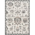 thumbnail image 2 of Well Woven Lisbon Selma Modern Oriental Floral Pattern Grey Retro 5'3" x 7'3" Area Rug, 2 of 8