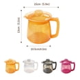 thumbnail image 3 of Shatterproof Silicone Coffee Jar Oven Grade Silicone Dishwasher Safe Portable Coffee Brewer for Home Travel Camping, 3 of 8