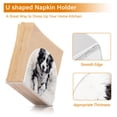 thumbnail image 4 of Abstract Dog Acrylic Napkin Holder Clear Paper Tissue Dispenser Kitchen Dining Room Bathroom Party Hotel, 4 of 8