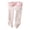 Pink, variant on KAUOD Toddler Girls Fleece Lined Tights Cute Bow Winter Thermal Footed Leggings Kids Ribbed Knit Opaque Pantyhose Pants