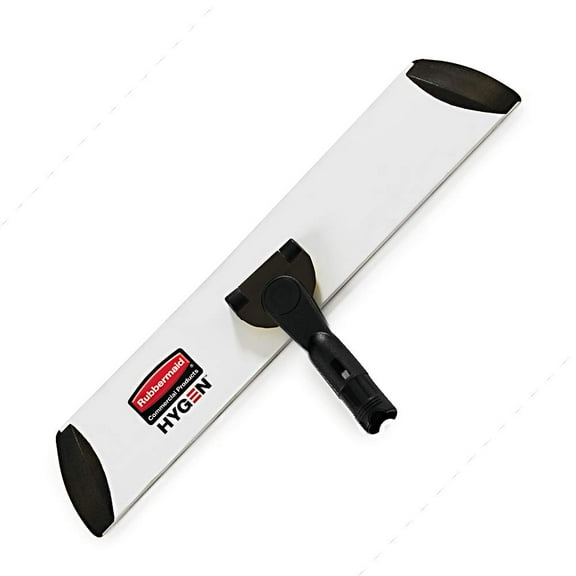 Commercial Executive HYGEN Mop Quick-Connect Frame - Streak-Free Cleaning, 18in, Silver/B - Best-in-Class Microfiber Pad for Efficient and Safe Cleaning|Commercial Executive HYGEN mop quick-connect fr