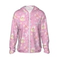 thumbnail image 1 of Fotbe Butterfly 1 Chaqueta con Protección Solar UPF 50+ para Hombre y Mujer, Camisa con Capucha y Bolsillos-X-Large, 1 of 7