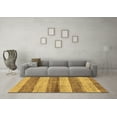 thumbnail image 3 of Ahgly Company Indoor Rectangle Abstract Brown Modern Area Rugs, 5' x 8', 3 of 4