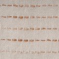 thumbnail image 2 of LR Home White/ Adobe Striped Ombre Farmhouse Flatweave Throw Pillow, 2 of 9