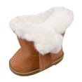 thumbnail image 3 of 2x Bonitos zapatos, botas de nieve para accesorios de muñecas de 18 pulgadas, figuras de acción, disfraz de muñecas, juguetes para juegos de simulació Sunnimix Botas de nieve para muñecas, 3 of 8