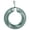 Green, variant on Carbon Steel Peanut Bird Feeder With Hanging Hook Hanging Wreath Birdfeeders Rustproof & Weatherproof Peanut Ring Squirrels Food Container For Outdoor Birds Squirrels Feeding (Black)