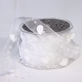 thumbnail image 2 of The Ribbon People White Organdy Roses and Pearls Wired Craft Ribbon 1" x 20 Yards, 2 of 2