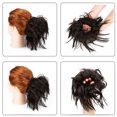 thumbnail image 2 of SAYFUT Curly Messy Hair Bun Extension Ponytail Hairpiece-Synthetic Chignon Hairpiece Wrap Messy Hair Bun Donut Hair Chignons Hair Piece for women ( 12 Colors,44g), 2 of 7