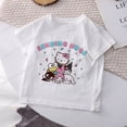 thumbnail image 1 of Camiseta de Hello Kitty Melody para niños, ropa informal de Anime Sanrio, Kawaii, Y2k, 1 of 4