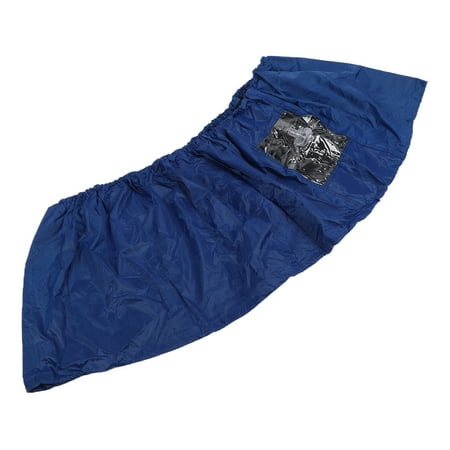 

Wall Mounted Air Conditioner Cleaning Cover with Waterproof Protector Blue Elastic Cord Dust Remover Bag for Efficient Cleaning