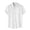 C65/White20, variant on Rggeeun Shirts For Men Male Summer Lapel Pocket Solid Color Washed Denim Short Sleeve Shirt Lightweight Fashion Leisure Tops