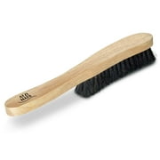 Atzi Hats Fedora Hat Brush Lint Remover Duster Brushes for Felt Hats 100% Horse Hair Wood Brush (Black)