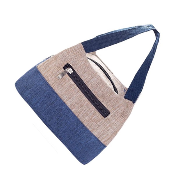 Sonducket Fiambrera para mujer, bolsos de lona, cosméticos de moda, gran capacidad, bolso pequeño para mamá, Color a juego para viajes, Picnic, Bolsas de mensajero y de hombro Caqui Sonducket AP012428-03