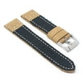 thumbnail image 2 of DASSARI Canvas & Leather Watch Strap, 2 of 3
