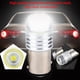 thumbnail image 3 of 2pcs White 1157 2357 Strobe Flashing LED Projector Bulbs For Car Tail Brake Lights DC 12V, 3 of 4