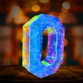 thumbnail image 4 of PuSpu Valentine's Day Decoration Colorful Letters LED Lights Day Halloween Christmas Birthday Dress Up Decoration Gift Party Decoration 26 Capital Letters Ornament, 4 of 8