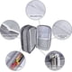 thumbnail image 2 of Estuche de gran capacidad XCF para lápices y maquillaje gris, 2 of 4