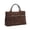coffee, variant on Genuine Leather Tote Bag, Women's Suede Handbag Shoulder Crossbody Purse