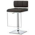 thumbnail image 3 of DeeHome Black and Chrome Adjustable Bar Stool, 3 of 7