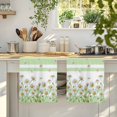 thumbnail image 4 of Spring Daisy Kitchen Towels Set of 2, Watercolor Flowers Floral Green Stripes Absorbent Dish Towels for Kitchen, Microfiber Hand Towel, Quick Drying Tea Towel for Cleaning Decorative Dishcloths, 4 of 7