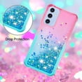 thumbnail image 4 of Funda para Samsung Galaxy A16 5G Transparente con Brillos Carcasa Protectora Antigolpes con Glitter Brillante, 4 of 5