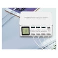 thumbnail image 3 of 100W 8 Port Smart LED Display Multi USB Charger Station PD 18W+QC3.0 Fast Charging Adapter Station ,Multi-Port, 3 of 6
