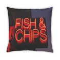 thumbnail image 2 of Ahgly Company Neon Neon Indoor Throw Pillow, 18 inch by 18 inch, 2 of 6