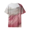thumbnail image 5 of Fiudx Liquidación de Ahorros de Verano Camiseta Estampada a La Moda para Mujer, Blusa de Manga Corta, Tops Informales con Cuello Redondo, 5 of 5