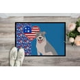 thumbnail image 2 of Blue and White Pit Bull Terrier Indoor or Outdoor Mat 24x36 36 in x 24 in, 2 of 5