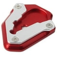 thumbnail image 2 of Motorcycle Red Side Stand Enlarger Plate Kickstand Pad For Ducati 848 1098 1198, 2 of 7