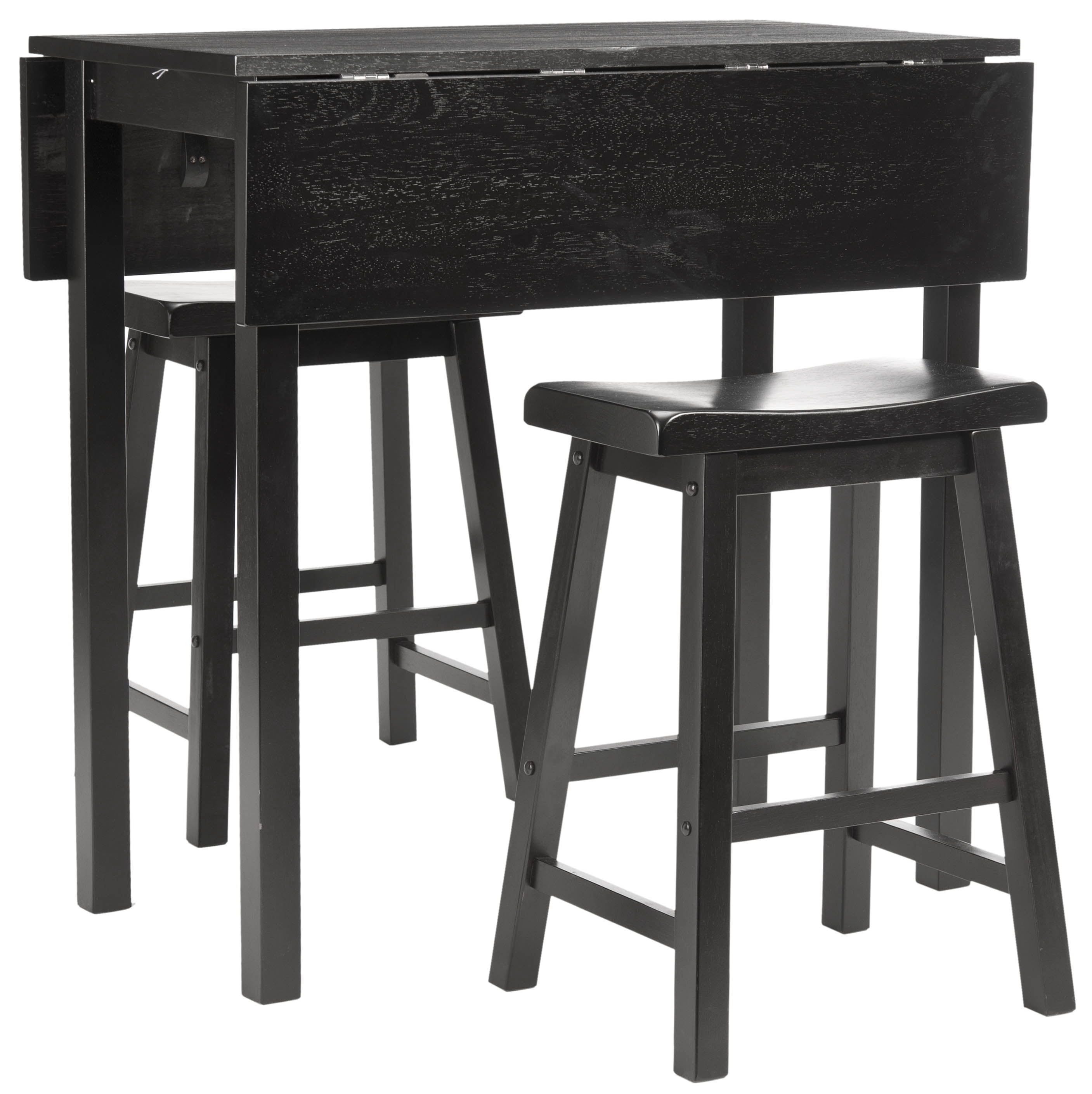 SAFAVIEH Graham Solid 3 Piece Set Pub Table, Espresso