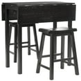 thumbnail image 2 of SAFAVIEH Graham Solid 3 Piece Set Pub Table, Espresso, 2 of 7