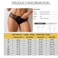 thumbnail image 2 of Sexy Women Menstrual Period Panties Physiological Undies Four Layer Leakproof High Waist Mesh Absorbent Menstrual Underwear1pcs Black yaoshenbao LED, 2 of 2