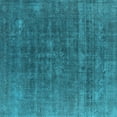 thumbnail image 1 of Ahgly Company Indoor Square Oriental Light Blue Industrial Area Rugs, 5' Square, 1 of 4