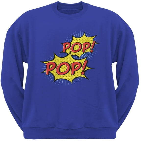 POP! POP! Royal Adult Sweatshirt - Medium